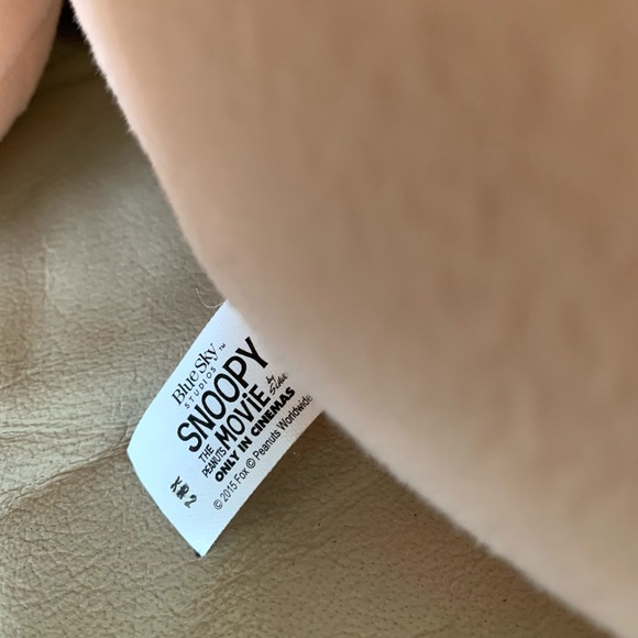 NEW Lot of 5 Snoopy Complete Set McDonald 2015 Plush Cushion Pillow Rare Limited - Picture 11 of 11